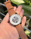 Tommy_hilfiger Automatic Leather LightBrown-Copper-White