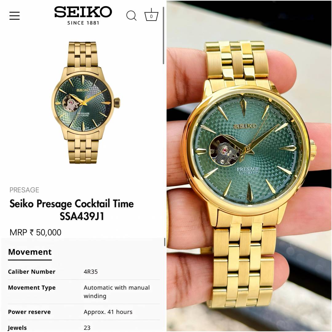 Seik_o Presage Automatic