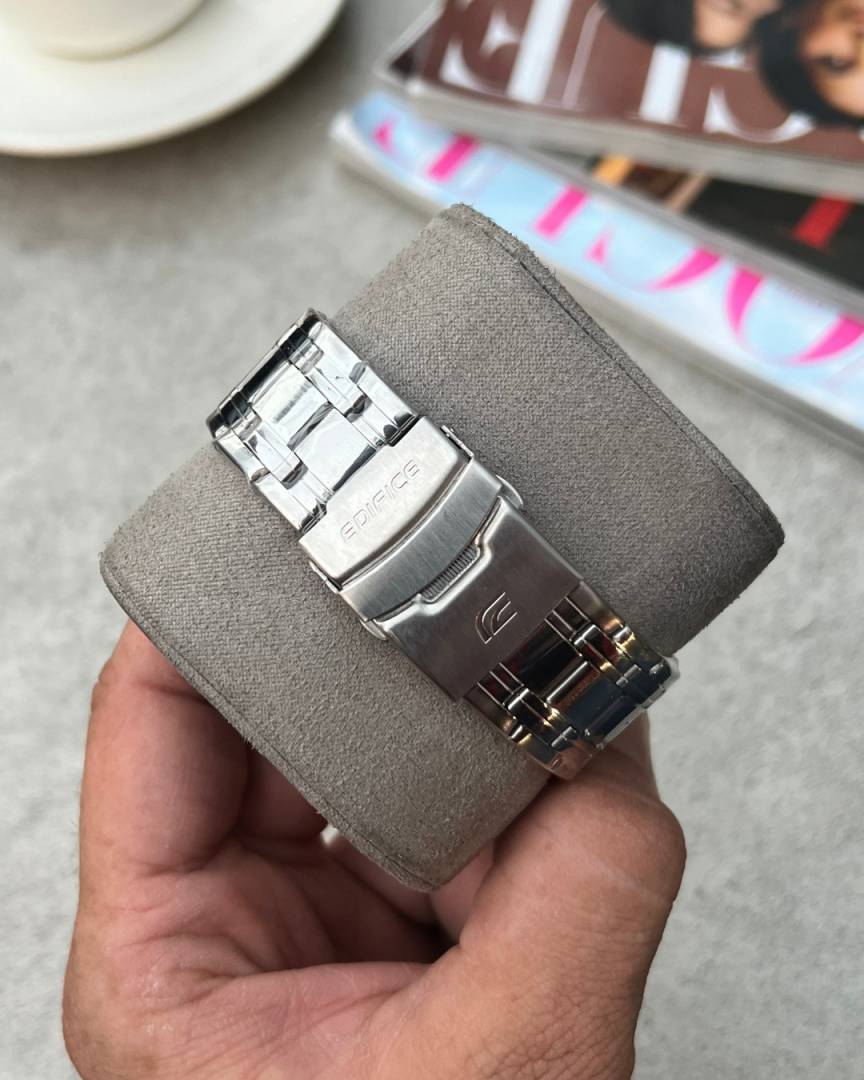 Casio Edifice Efr539 Silver-Green