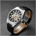 Tommy_Hilfiger Automatic Skeleton Leather