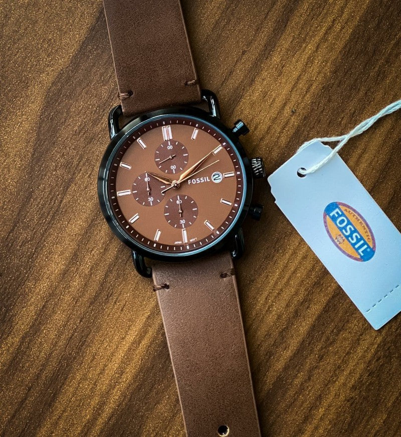 Fossil fs 5400 leather commuter