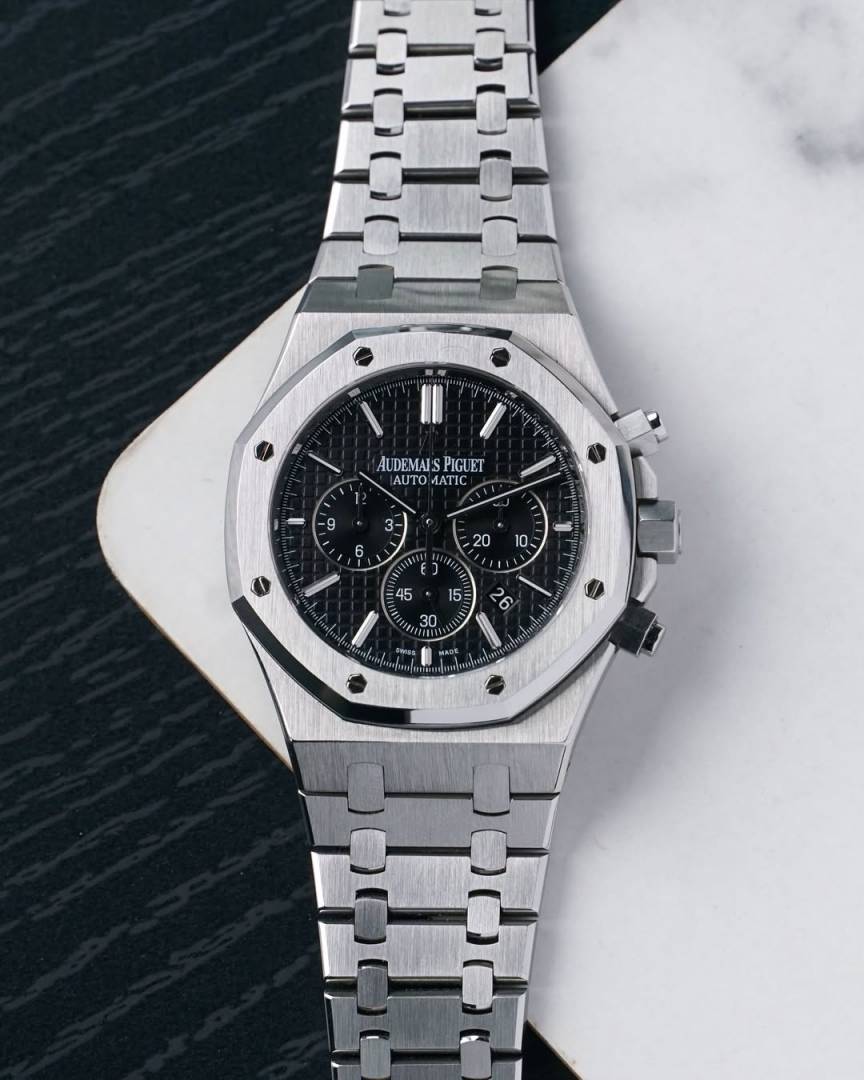 Audemars_piguet Royal Oak Chronograph Black