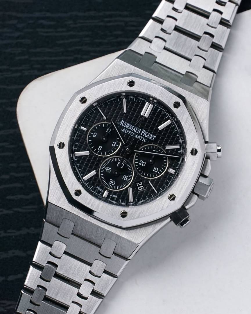 Audemars_piguet Royal Oak Chronograph Black