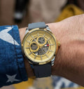 Tommy_Hilfiger Automatic Skeleton Silicon
