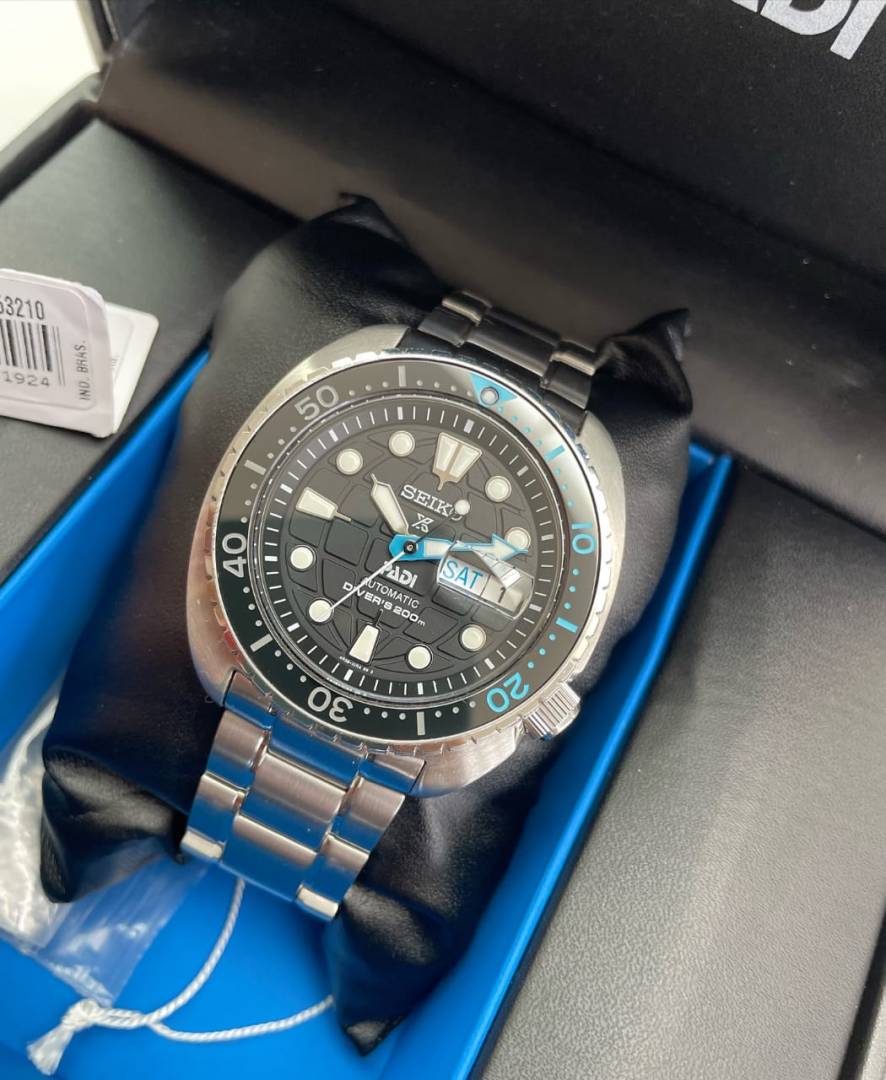 Seiko Padi Srp789 Turtle Pepsi Semi-ETA