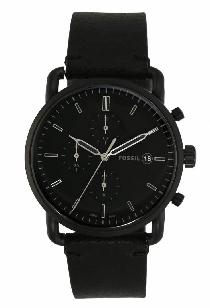 Sale men watch fossi l leather belt