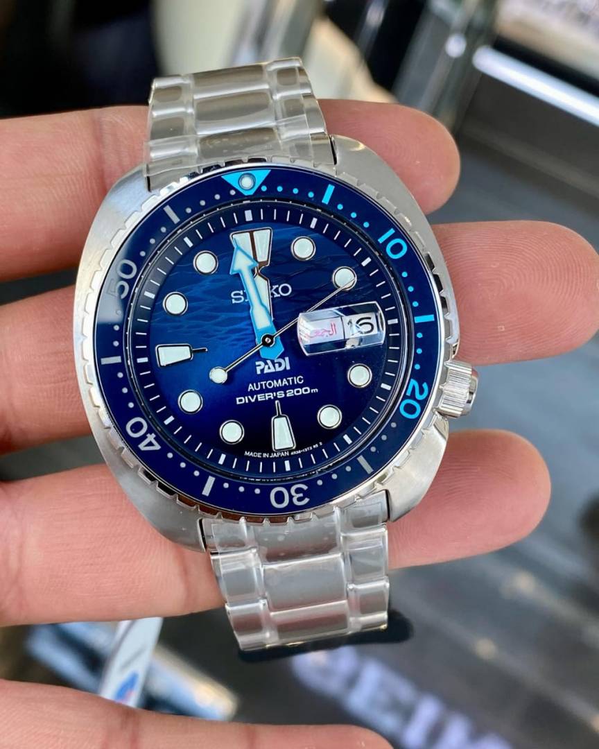 Seiko Padi Srp789 Turtle Pepsi Semi-ETA