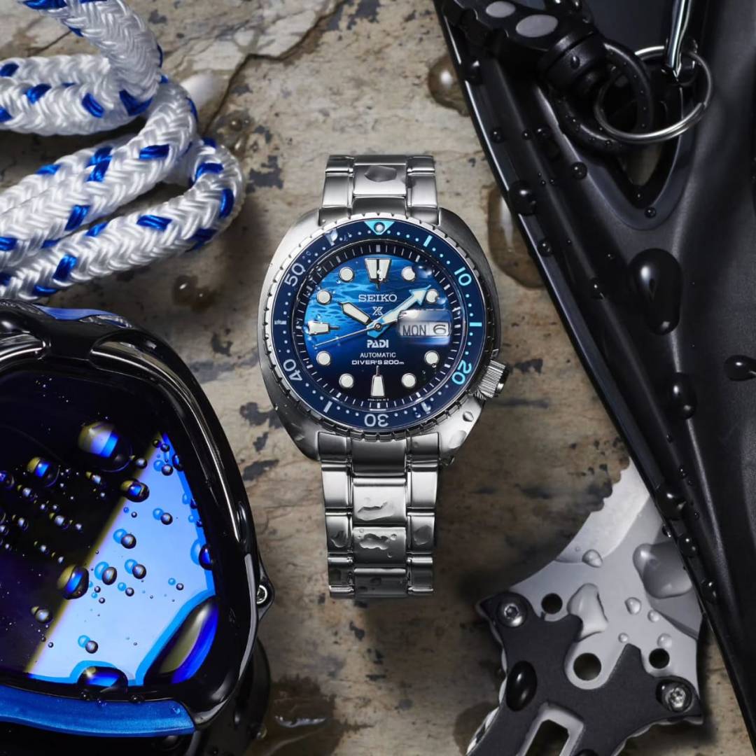 Seiko Padi Srp789 Turtle Pepsi Semi-ETA