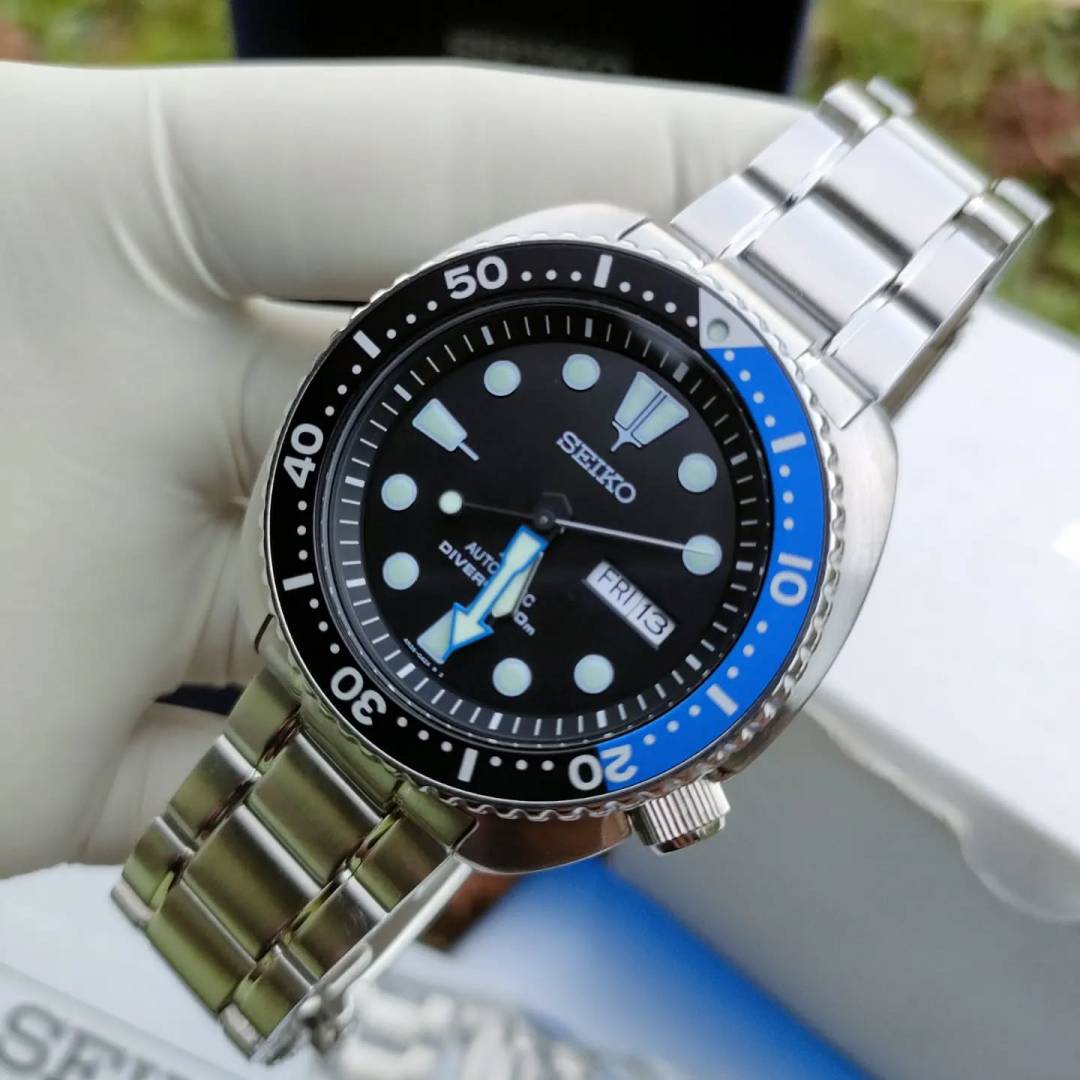 Seiko Padi Srp789 Turtle Pepsi Semi-ETA