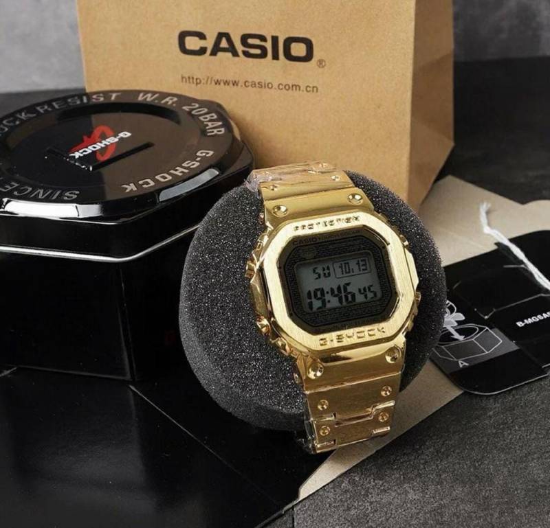 Casio g shock gmwb5000 Gold