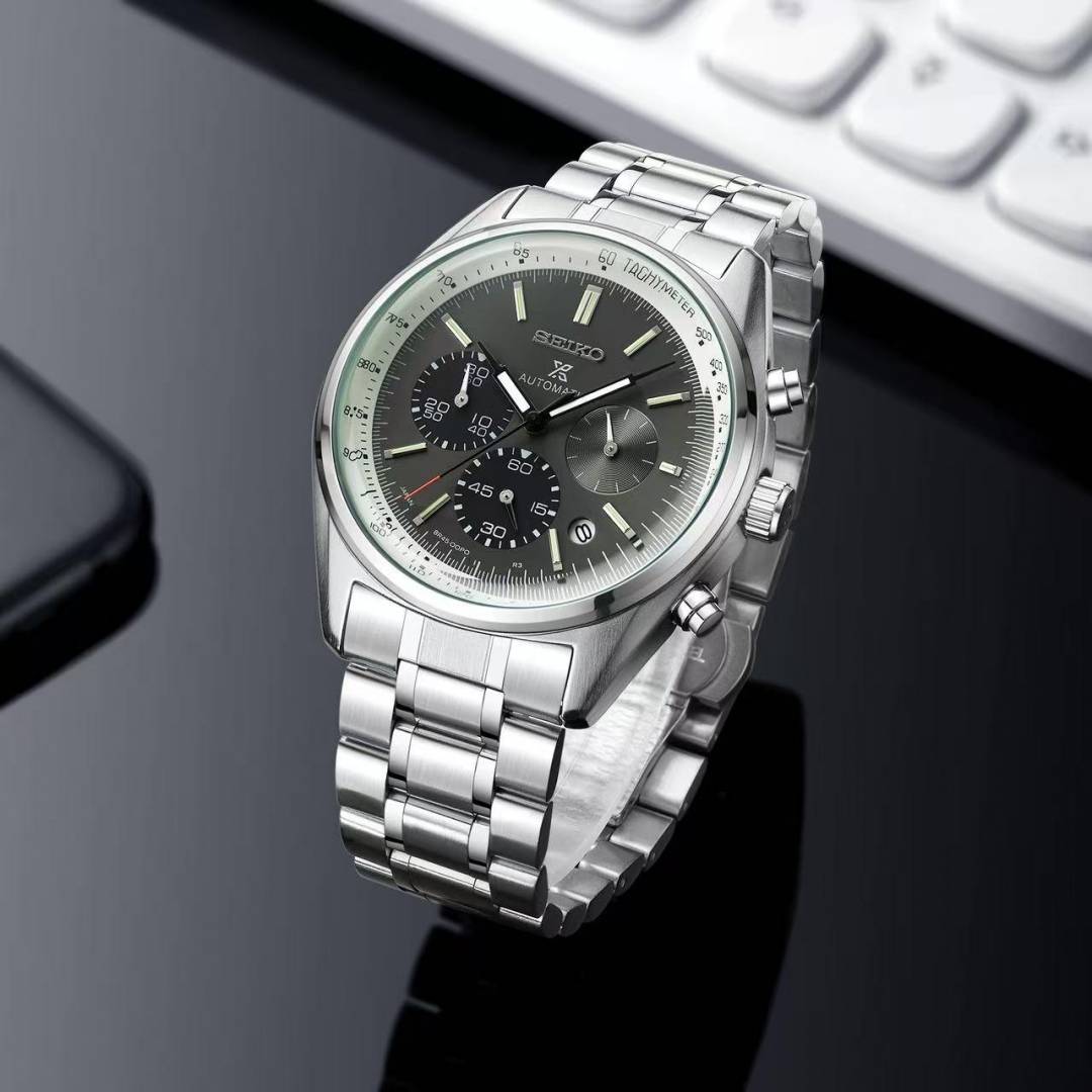 Seiko Prospex Chronograph Silver-Grey